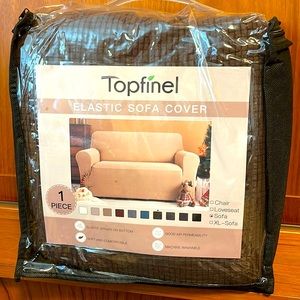 NIB microfiber  3-seat sofa slipcover